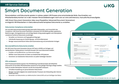Smart Document Generation Screenshot